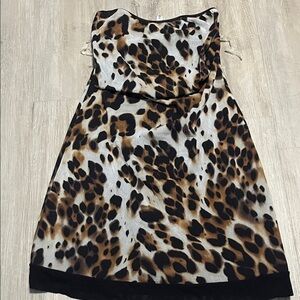 Cosabella Black and Tan Dress